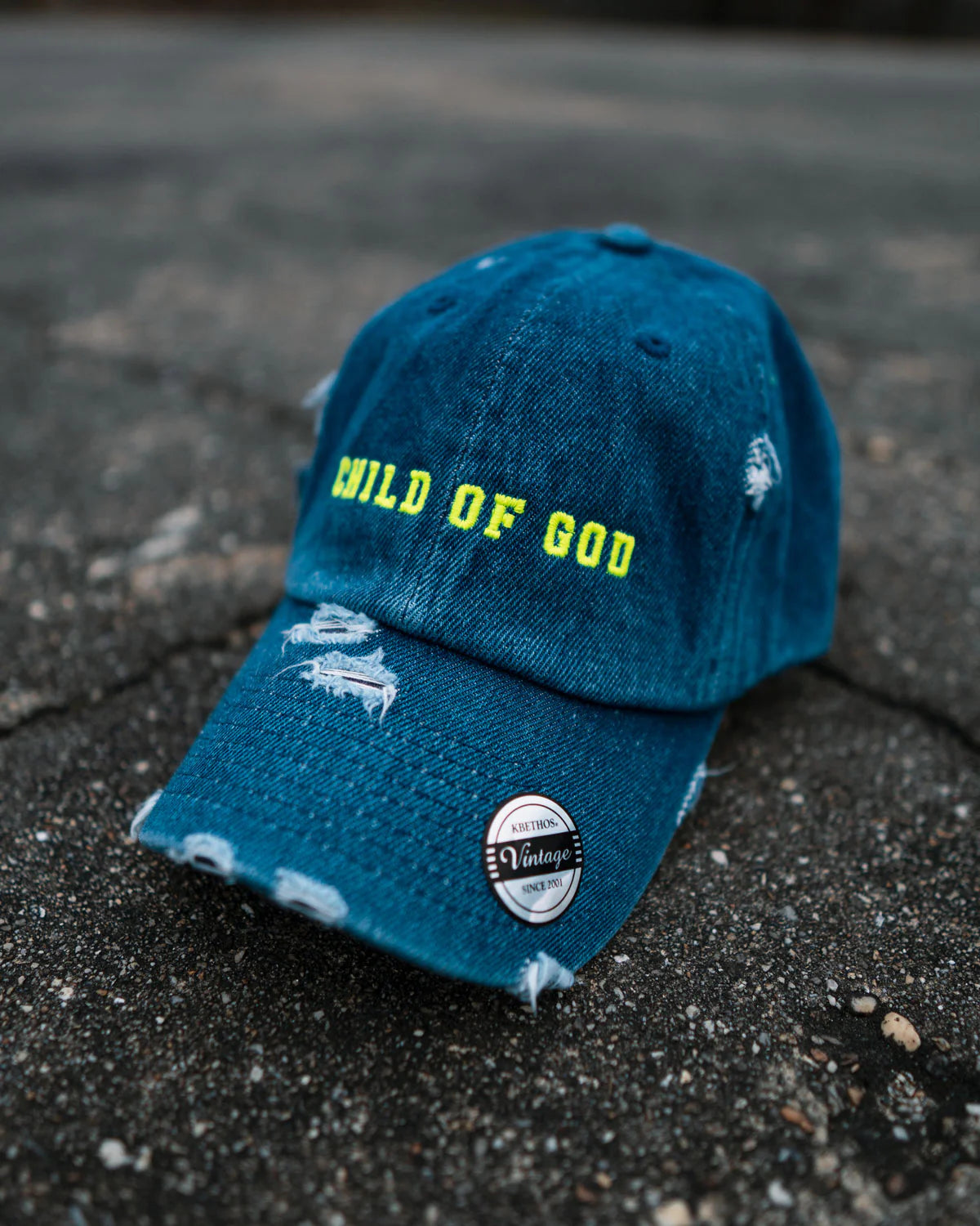 Child of God Distressed Hat