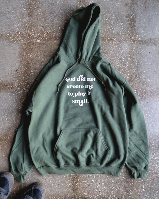 Created for More Adult Hoodie