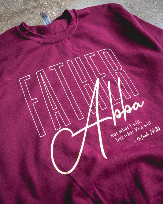 Abba Father Adult Sweatshirt