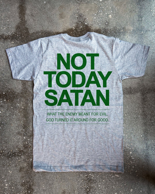 Not Today Satan Adult T-Shirt