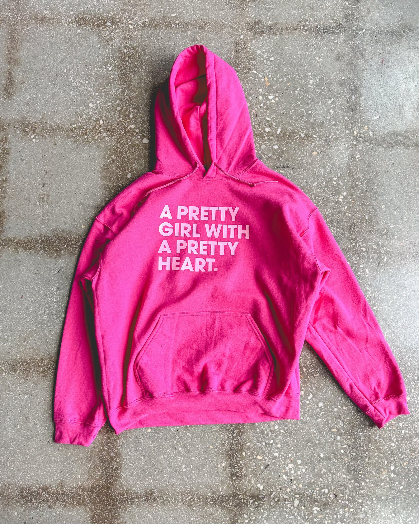 Pretty Girl, Pretty Heart Adult Hoodie