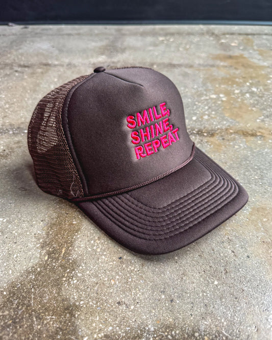 Smile, Shine, Repeat Trucker