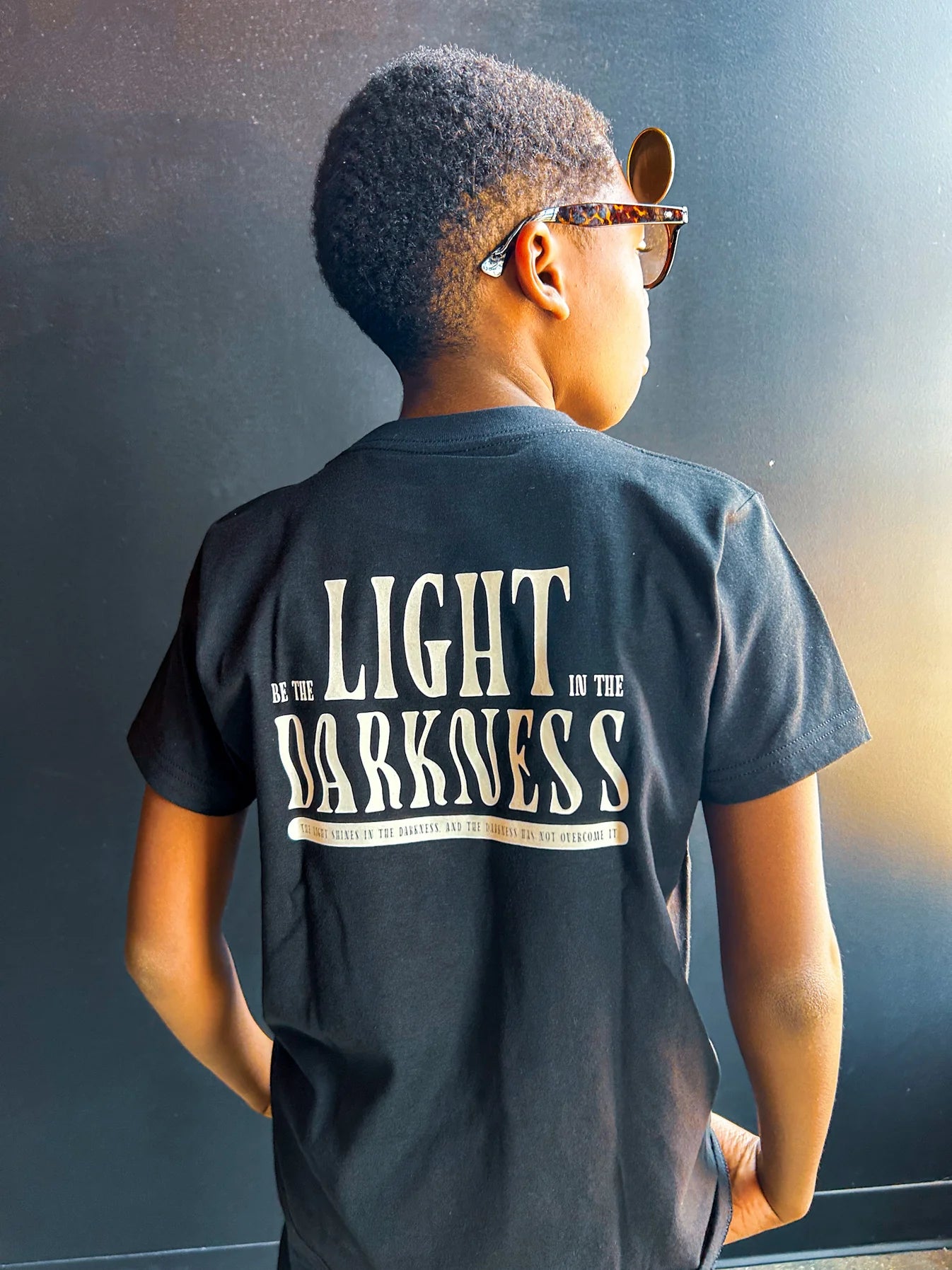 Light in Darkness Kids T-Shirt