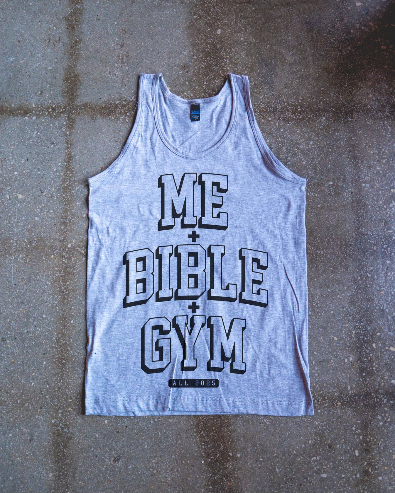 Me + Bible + Gym All 2025 Adult Tank Top