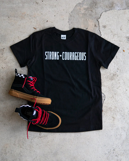 Strong + Courageous Kids T-Shirt